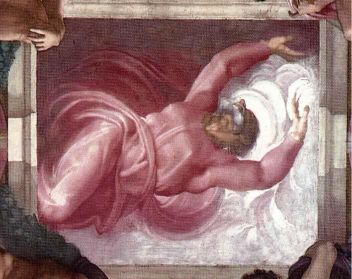 Separation of Light from Darkness, Michelangelo Buonarroti